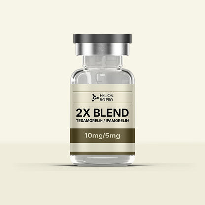 2X Blend Tesamorelin (10mg) / Ipamorelin (5mg)