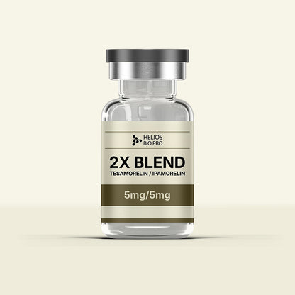 2X Blend Tesamorelin (5mg) / Ipamorelin (5mg)
