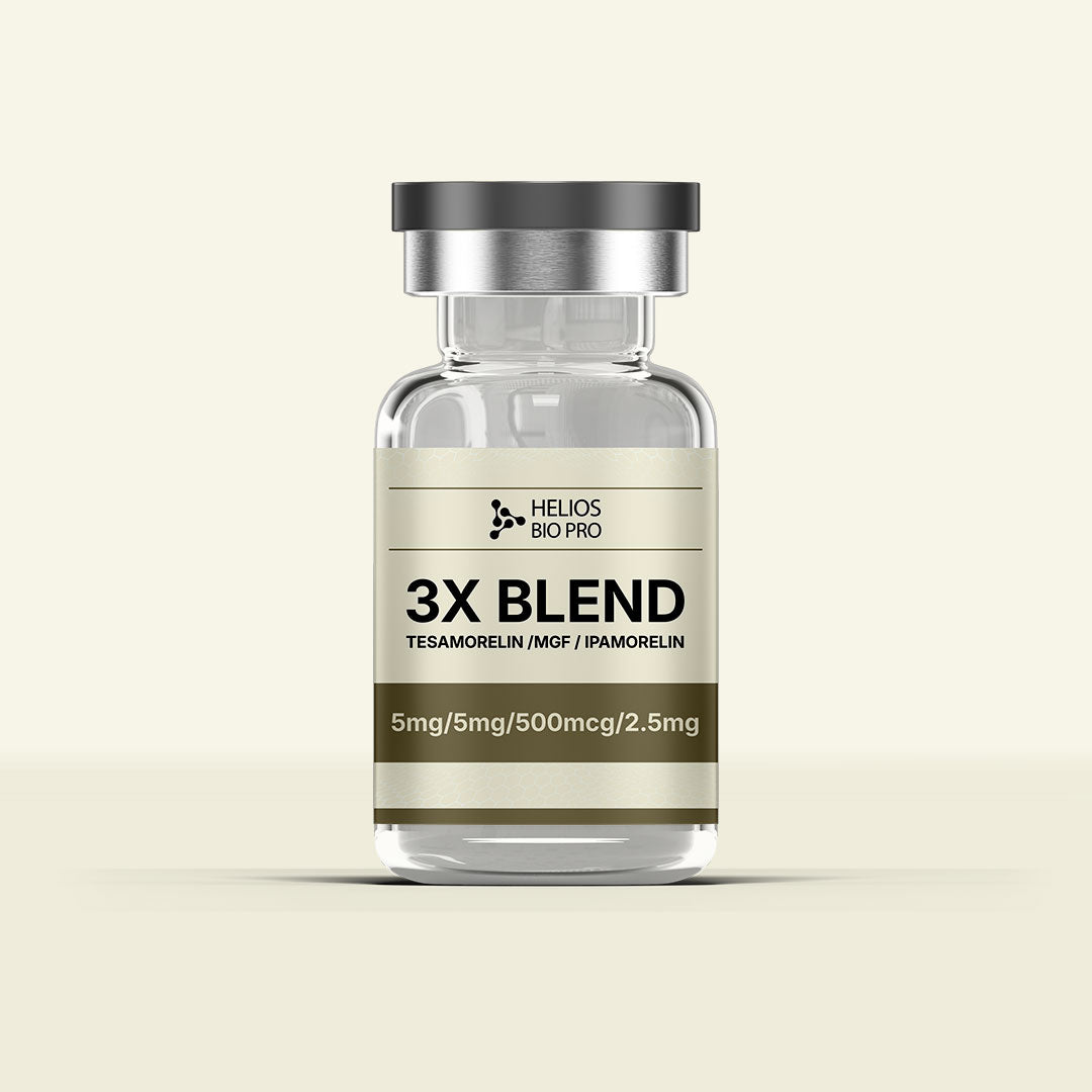 3X Blend Tesamorelin (5mg) / MGF (500mcg) / Ipamorelin (2.5mg)