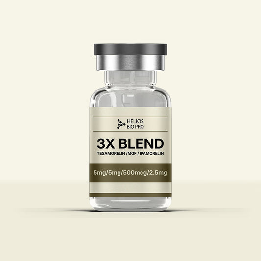3X Blend Tesamorelin (5mg) / MGF (500mcg) / Ipamorelin (2.5mg)