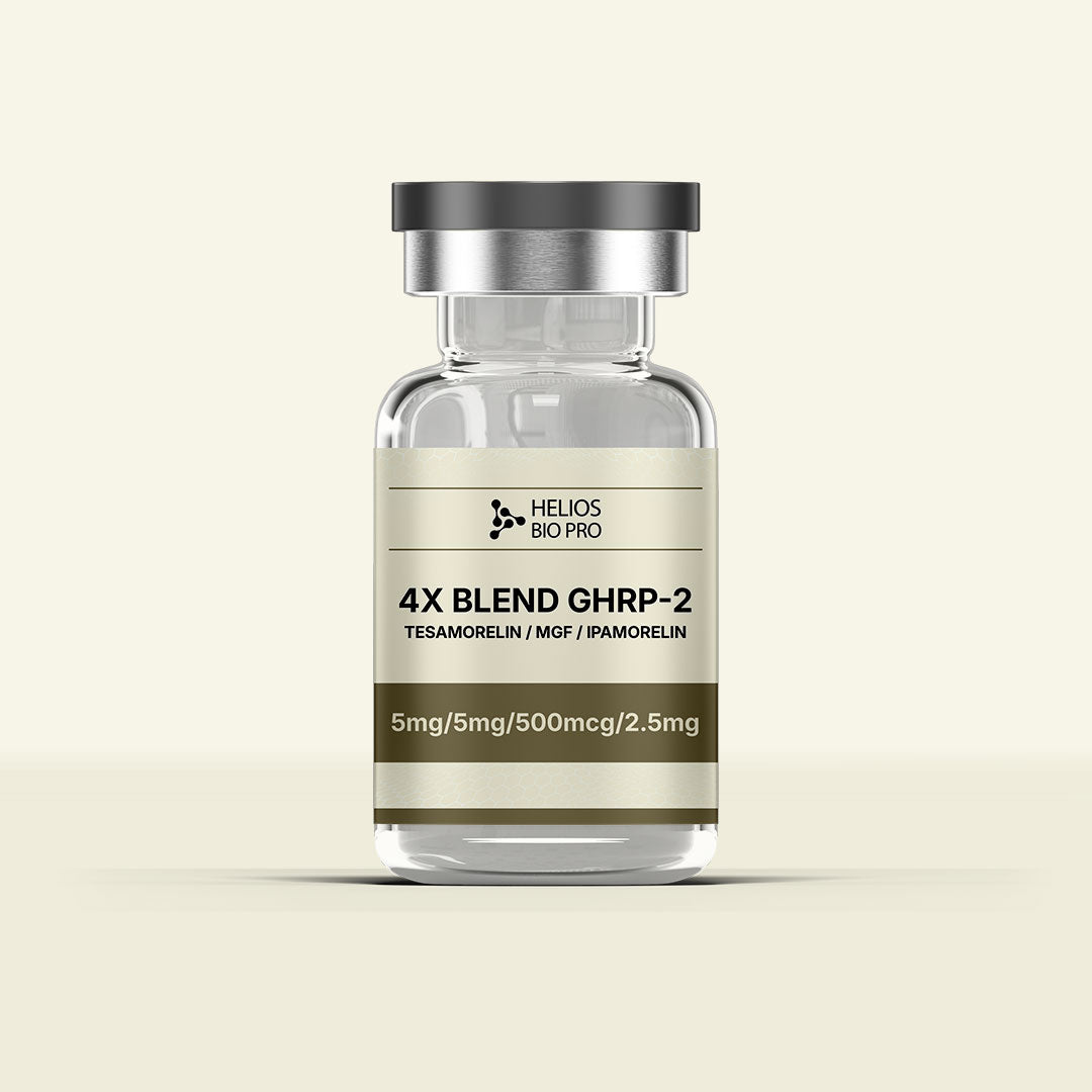 4X Blend GHRP-2 (5mg) / Tesamorelin (5mg) / MGF (500mcg) / Ipamorelin (2.5mg)