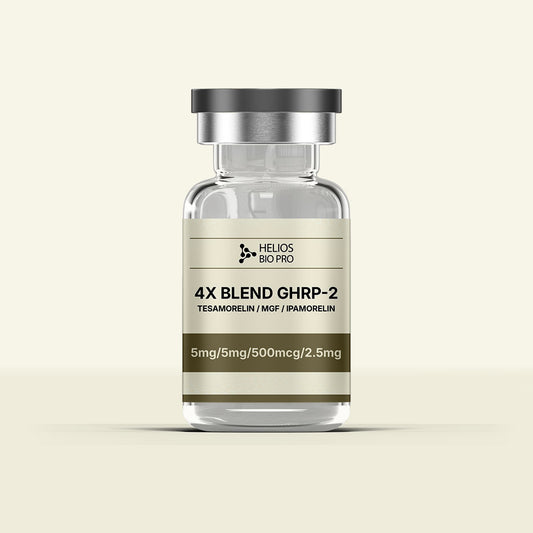 4X Blend GHRP-2 (5mg) / Tesamorelin (5mg) / MGF (500mcg) / Ipamorelin (2.5mg)