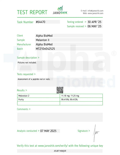 MT-II (Melanotan II) (10mg)